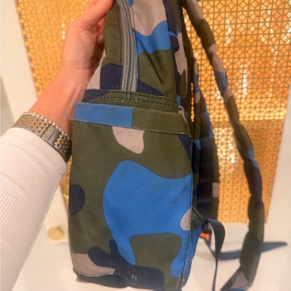 STATE Kane Blue & Green Camo Backpack for kids - Picture 4 of 10